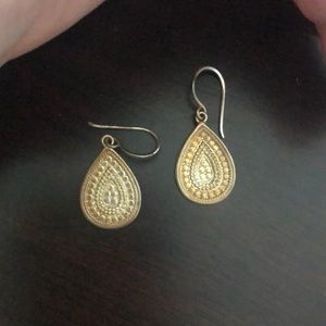 Anna beck small tear drop earrings